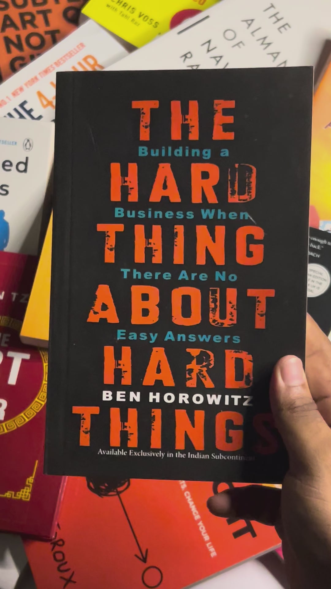 Hard Thing About Hard Things
